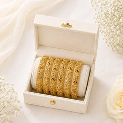 Gold Bangles-164 (Golden)
