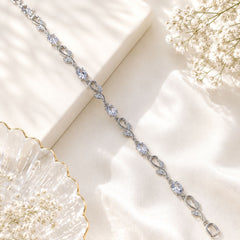 Tulip Vine Bracelet (Silver)