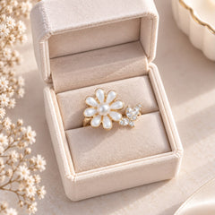 Ivory Glow Ring-06 (Golden)