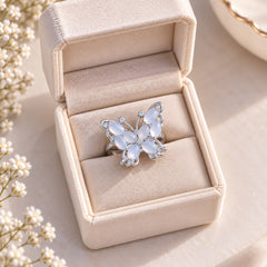 Ivory Glow Ring-09 (Silver)