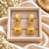 Zircon Jhumki-116 (Golden)
