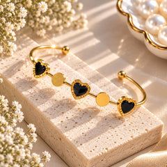 Stainless Steel Kara -44 (Golden)