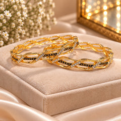 Gold Plated Kara Pair-60