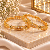 Gold Plated Kara Pair-62