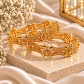 Gold Plated Kara Pair-64