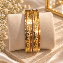 Gold Plated Kara Pair-65