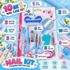 Complete Nail Care Kit-02 (Blue)