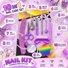 Complete Nail Care Kit-01 (Purple)