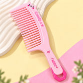 Wide Tooth Hair comb (Pink)