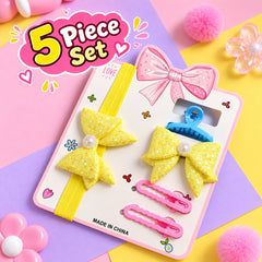 Baby Hair Accessories Set (Yellow)