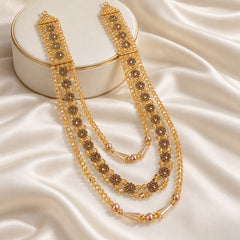 Layer Beaded Mala-09 (Golden)