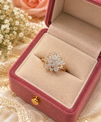 Zircon Ring-509 (Golden)