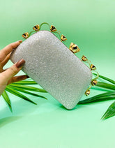 Fancy Clutch-1007 (Silver)