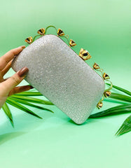 Fancy Clutch-1007 (Silver)