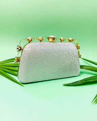 Fancy Clutch-1007 (Silver)