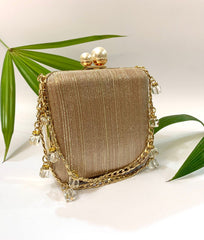 Fancy Clutch-1019 (Golden)