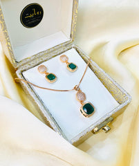 Zircon Locket Set-21 (Green)