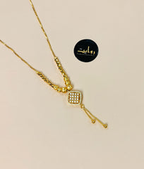 Zircon Pendant-193 (Golden)