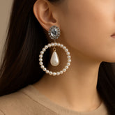 Fancy Earring-371 (Pearl)