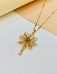 Zircon Pendant-222 (Black)