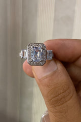 Zircon Ring-135 (Silver)