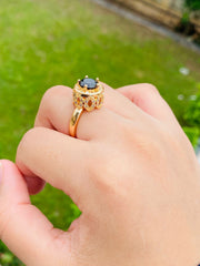 Zircon Ring-140 (Black)