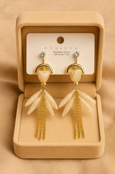 Fancy Earring-364 (White)