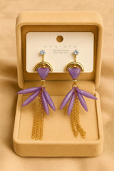 Fancy Earring-364 (Purple)