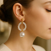 Fancy Earring-362 (White)