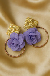 Fancy Earring-351 (Purple)