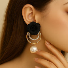 Fancy Earring-356 (Black)