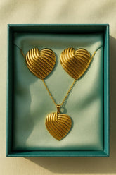 Stainless Steel Locket set-41 (Golden)