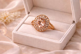 Zircon Ring-212 (Golden)