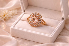 Zircon Ring-212 (Golden)
