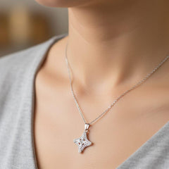 Zircon Pendant-389 (Silver)