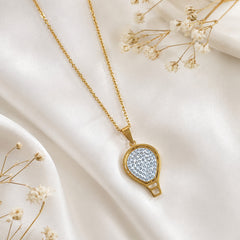 Bulb Zircon Pendant