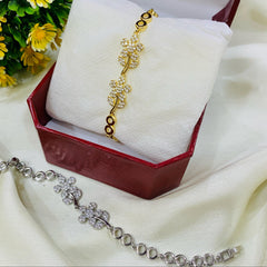 Zircon Bracelet-05 (Golden)