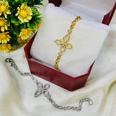 Zircon Bracelet-06 (Golden)