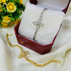 Zircon Bracelet-06 (Silver)