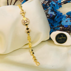 Zircon Bracelet-18 (White)