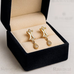 Zircon Earring-113 (Golden)