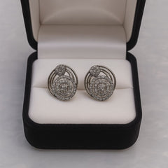 Zircon Fancy Studs-149 (Silver)