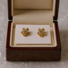 Zircon Fancy Studs-153 (White)