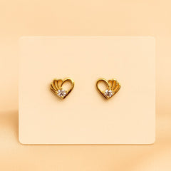 Zircon Fancy Studs-158 (Golden)