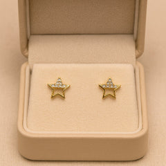 Zircon Fancy Studs-165 (Golden)