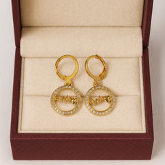 Zircon Hoop Bali-06 (Golden)