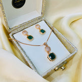 Zircon Locket Set-21 (Green)