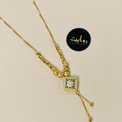 Zircon Pendant-189 (Golden)