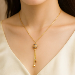 Zircon Pendant-22 (Black)