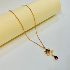 Zircon Pendant-260 (Maroon)